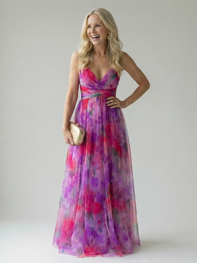 Isel | Vestido Maxi Envoltura Suave