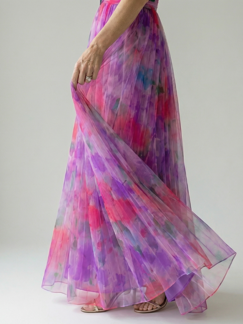 Isel | Vestido Maxi Envoltura Suave