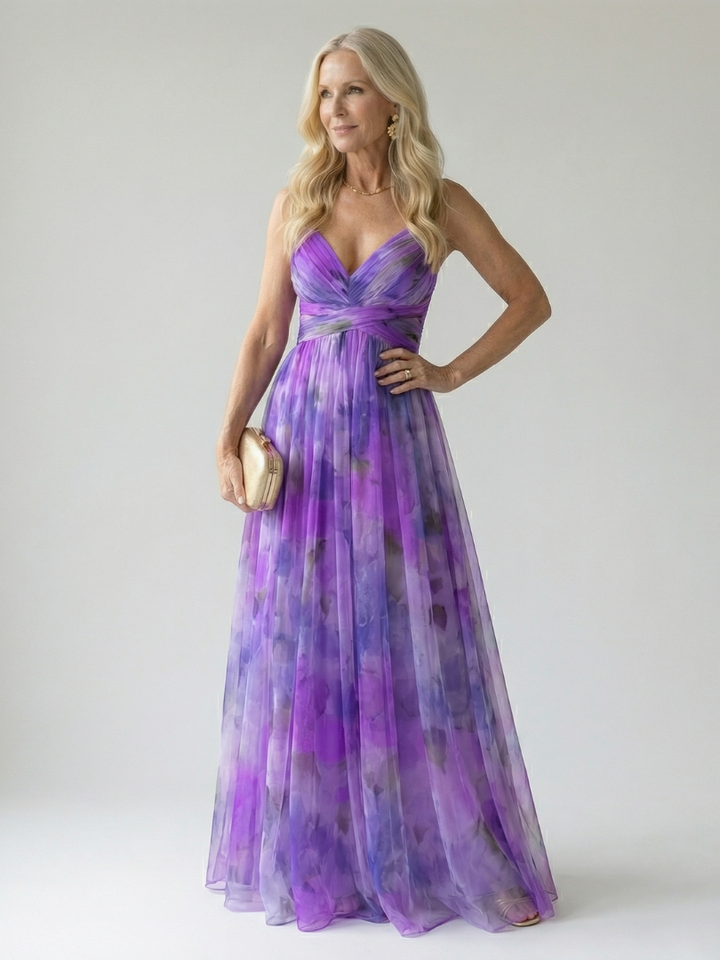 Isel | Vestido Maxi Envoltura Suave