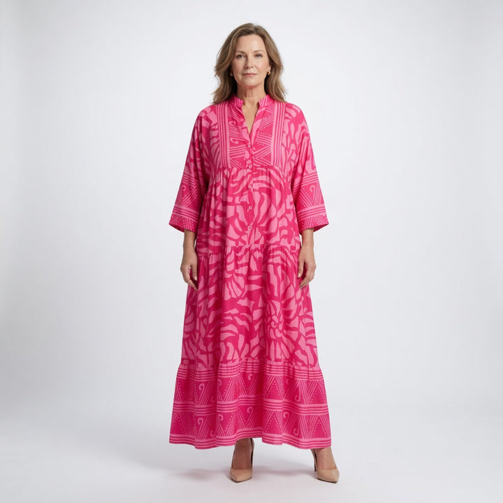 Marielle | Vestido Midi con Botones