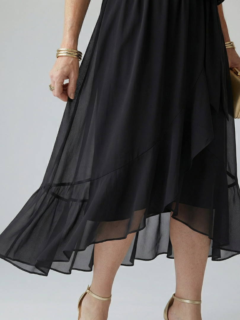 Elric | Vestido Midi Drapé