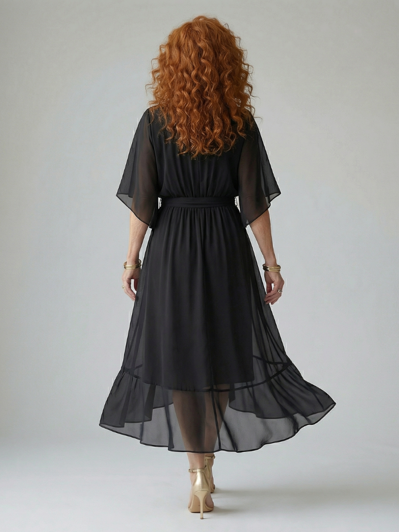 Elric | Vestido Midi Drapé