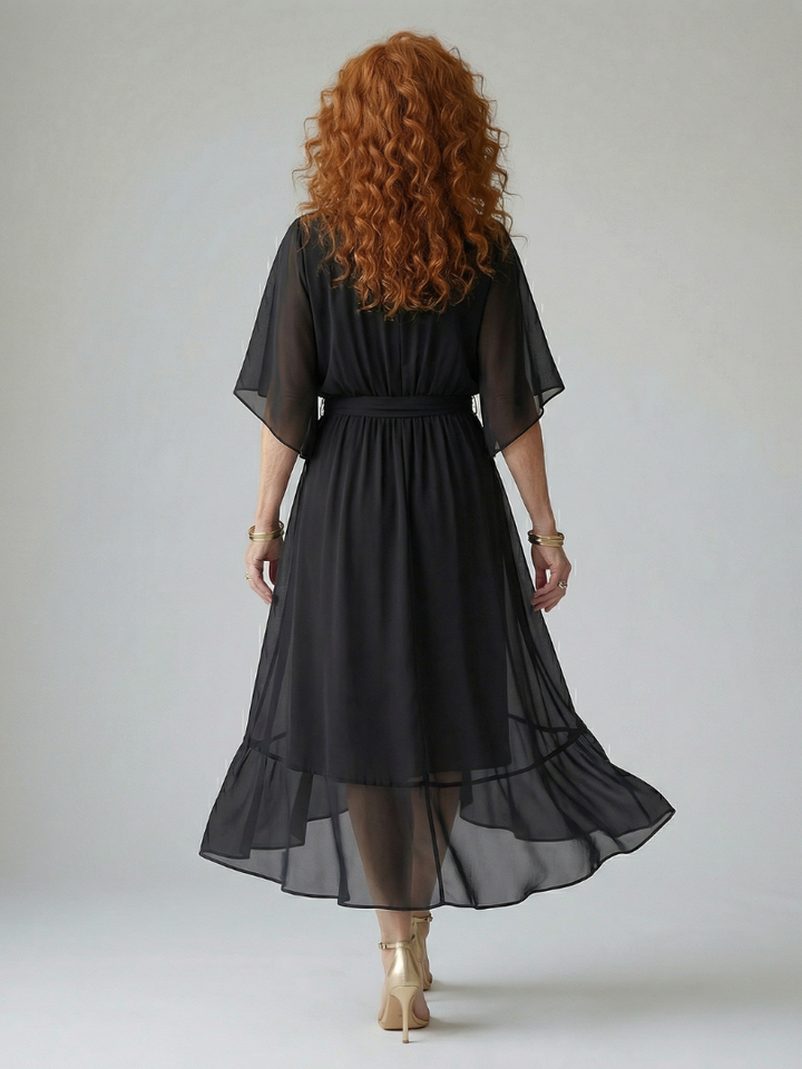 Elric | Vestido Midi Drapé