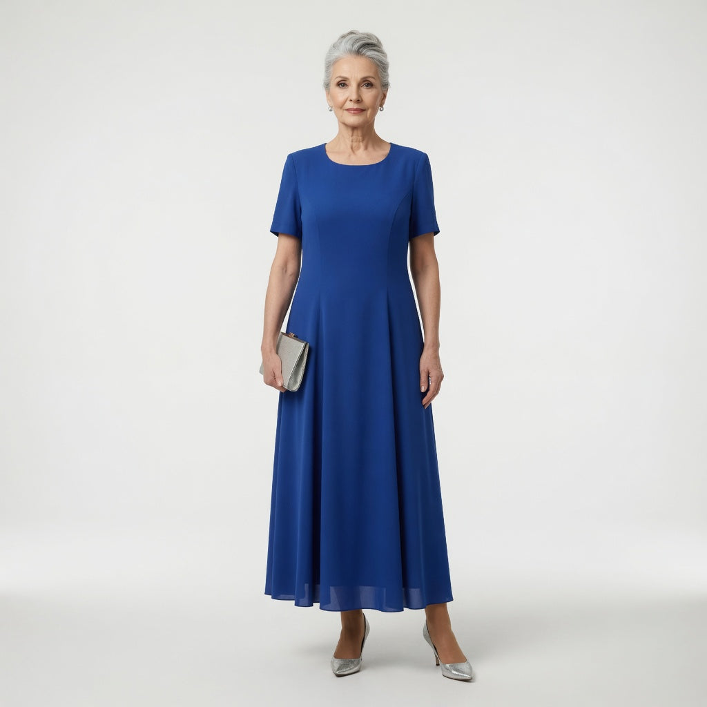 Victorine™ — Vestido largo de ceremonia con elegancia floral refinada