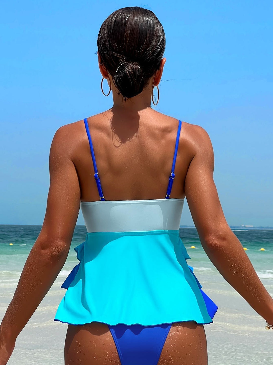Tankini Ondina Modelante – Traje de Baño con Volantes