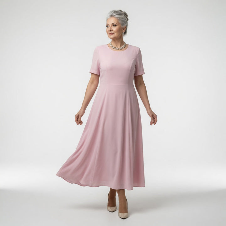 Victorine™ — Vestido largo de ceremonia con elegancia floral refinada