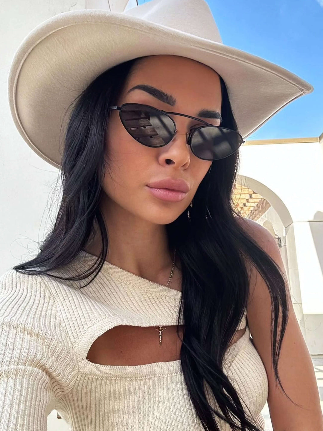 Élodie | Gafas de Sol Finas Minimalistas